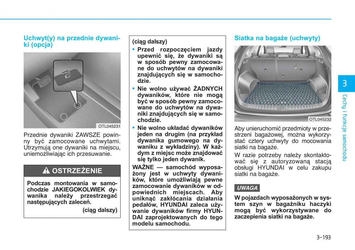 Hyundai Tucson III 3 instrukcja obslugi / page 303