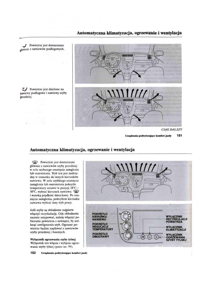 Honda Civic VII 7 instrukcja obslugi / page 77