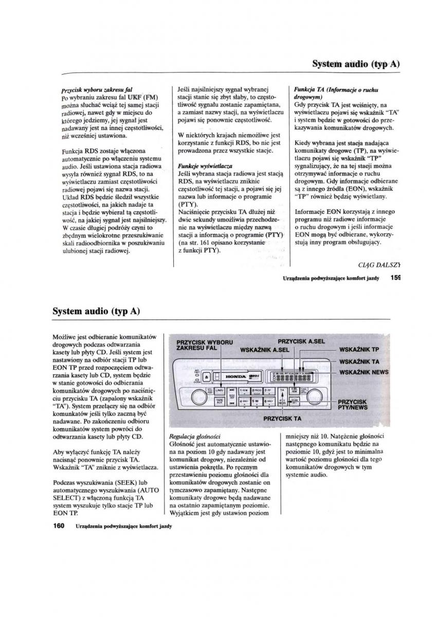 Honda Civic VII 7 instrukcja obslugi / page 81