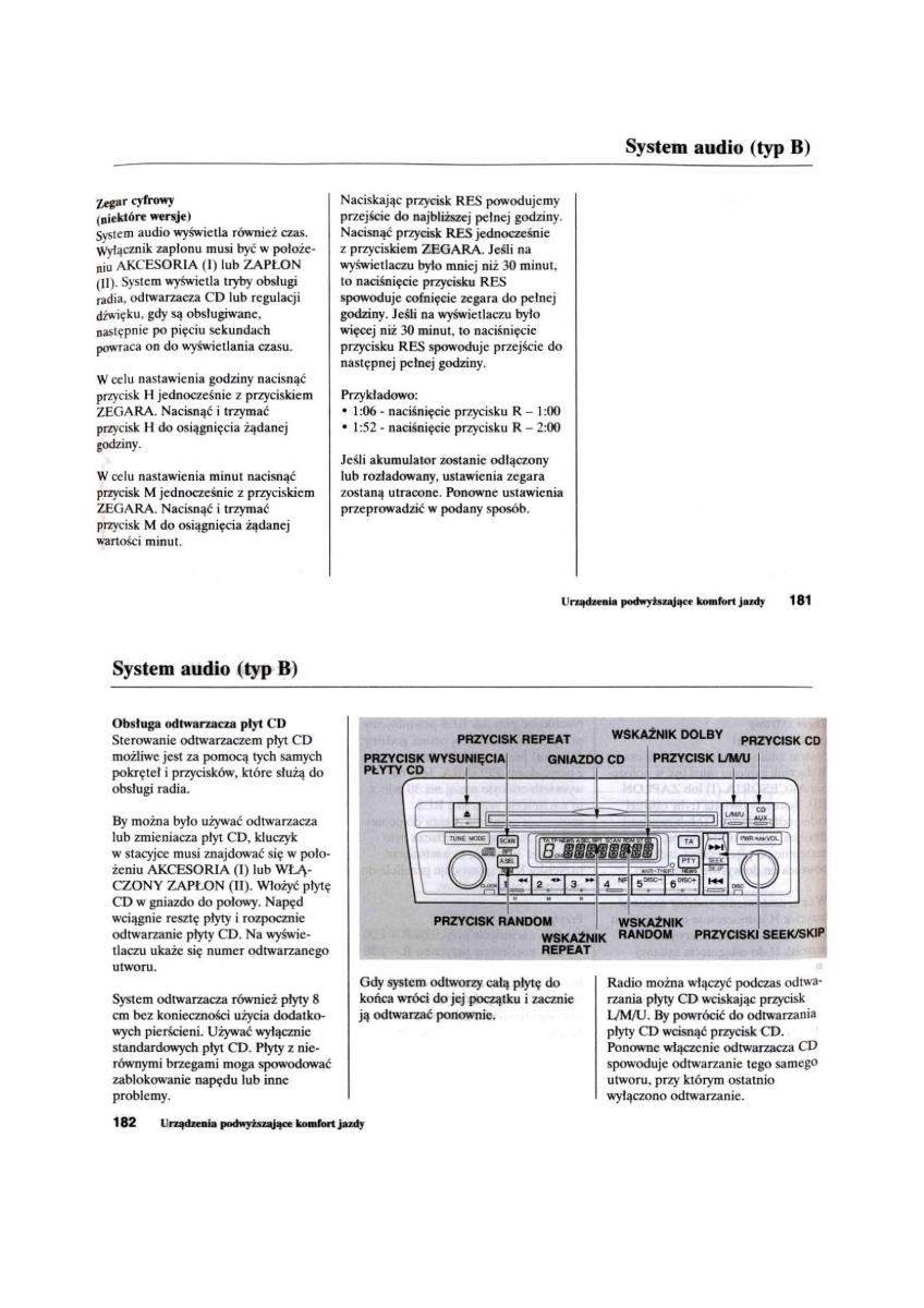 Honda Civic VII 7 instrukcja obslugi / page 92