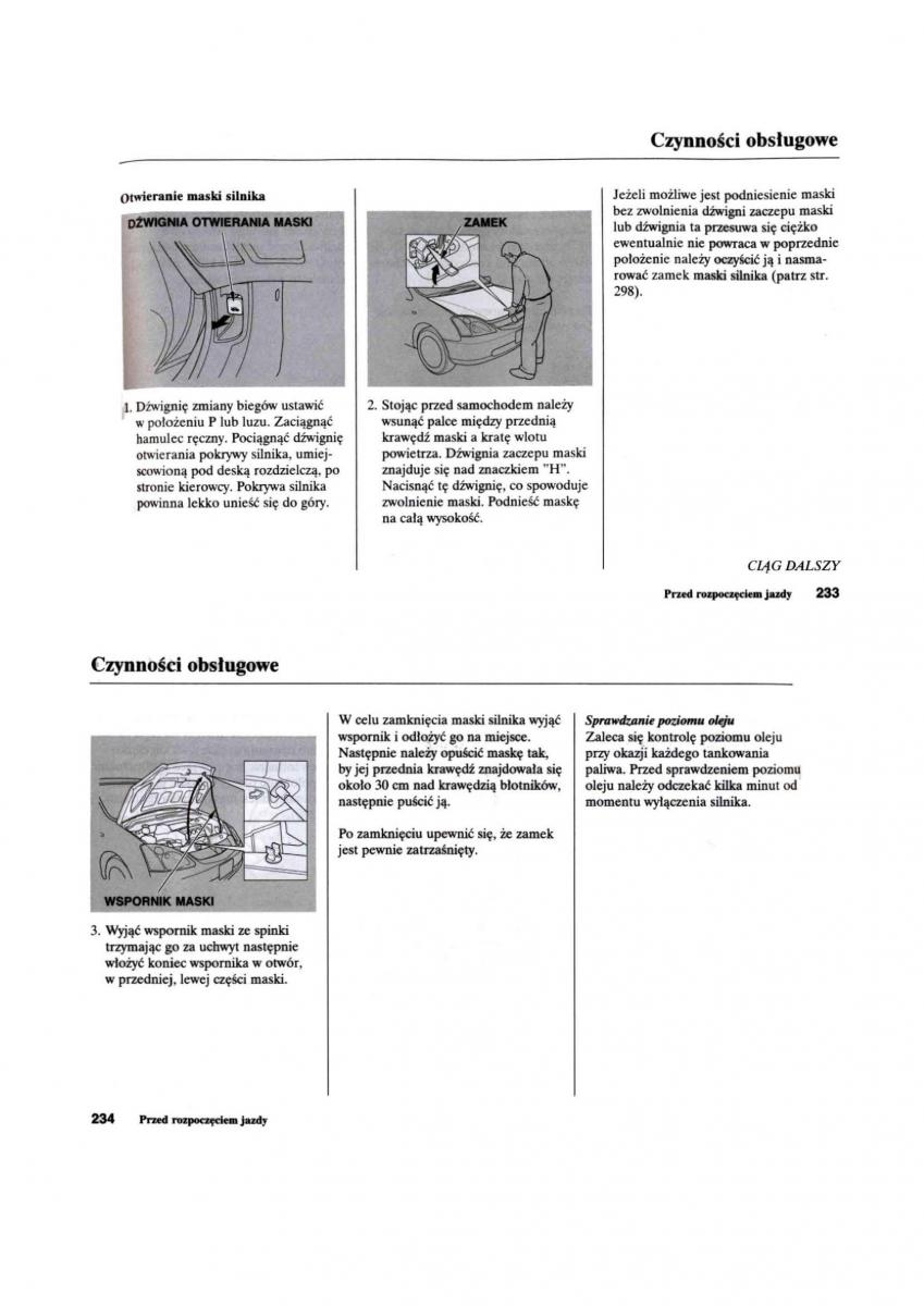 Honda Civic VII 7 instrukcja obslugi / page 118