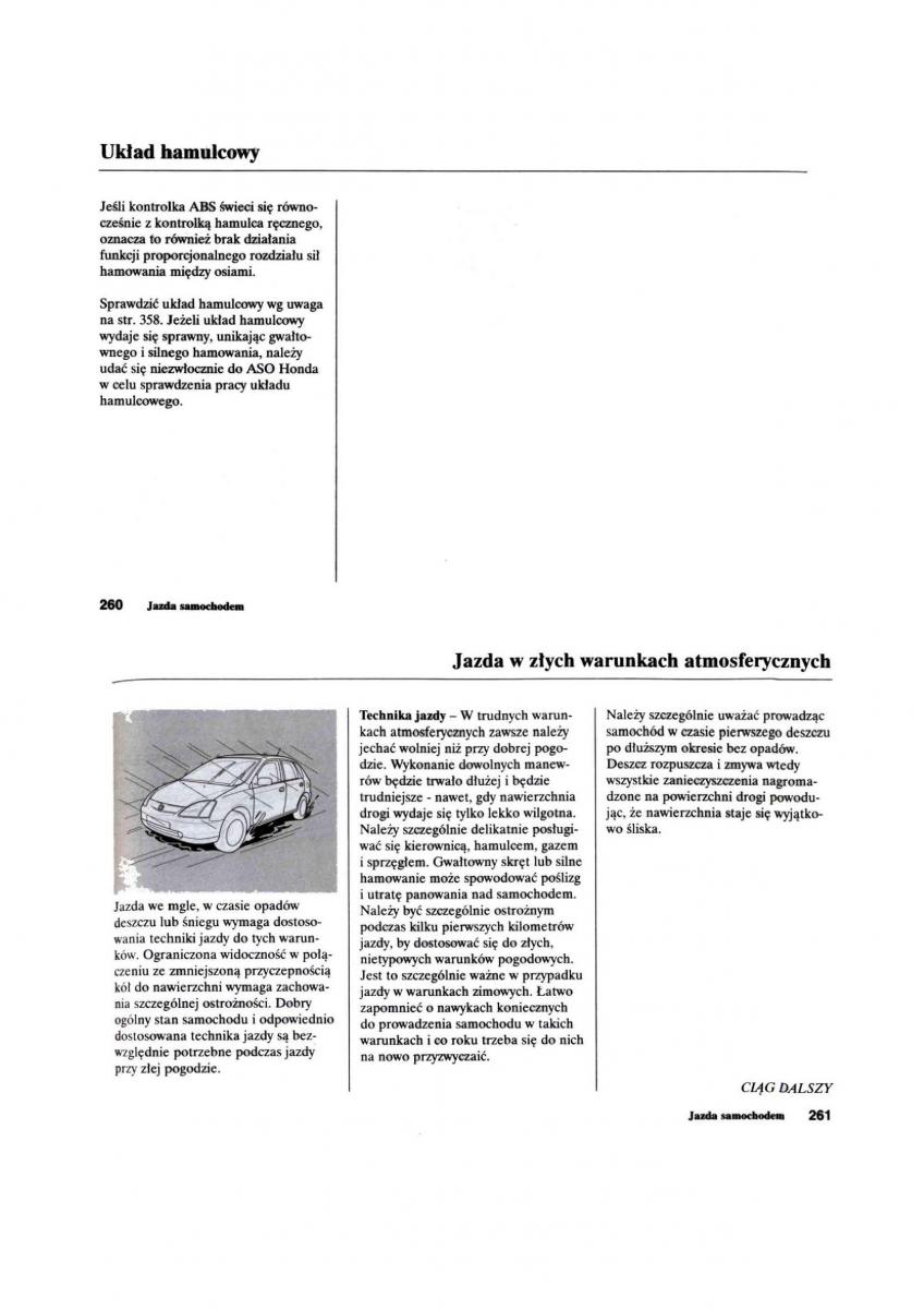 Honda Civic VII 7 instrukcja obslugi / page 131