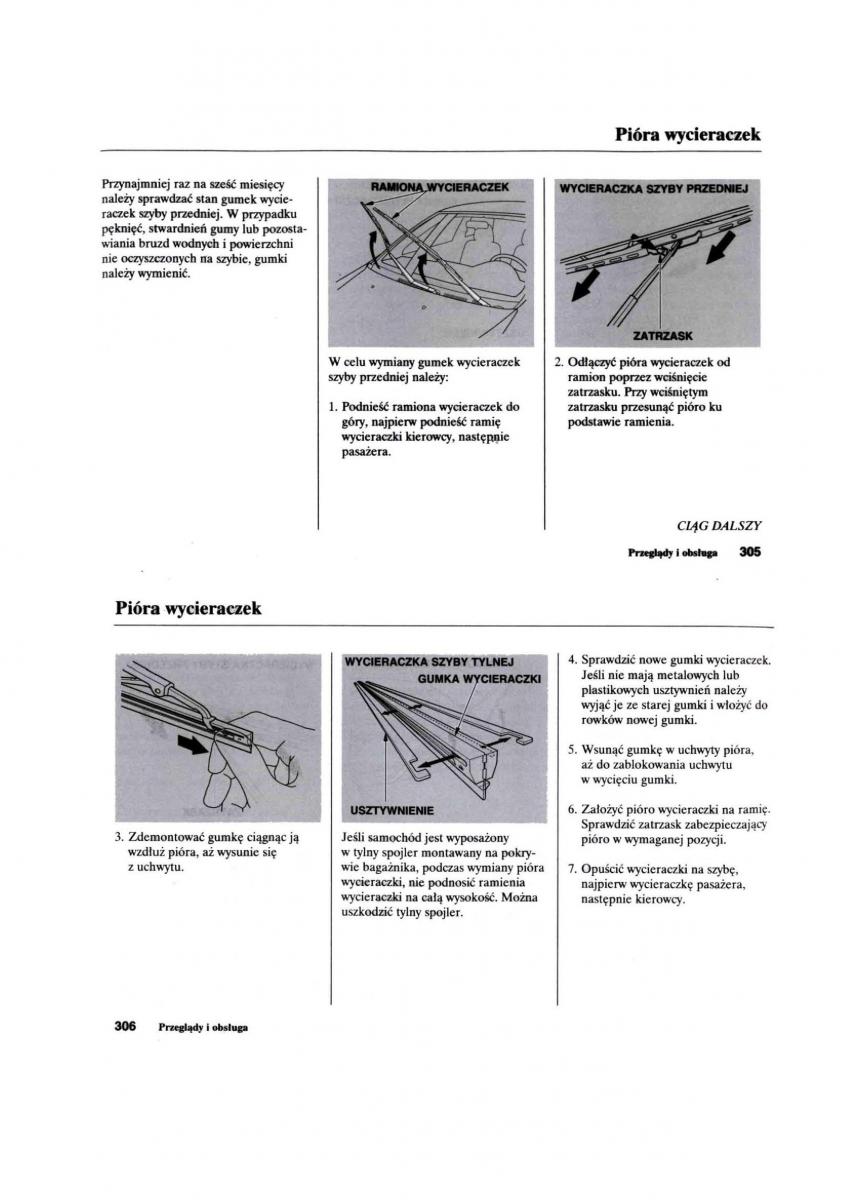 Honda Civic VII 7 instrukcja obslugi / page 153