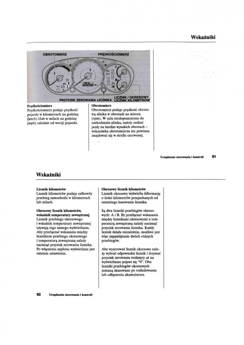 Honda Civic VII 7 instrukcja obslugi / page 47