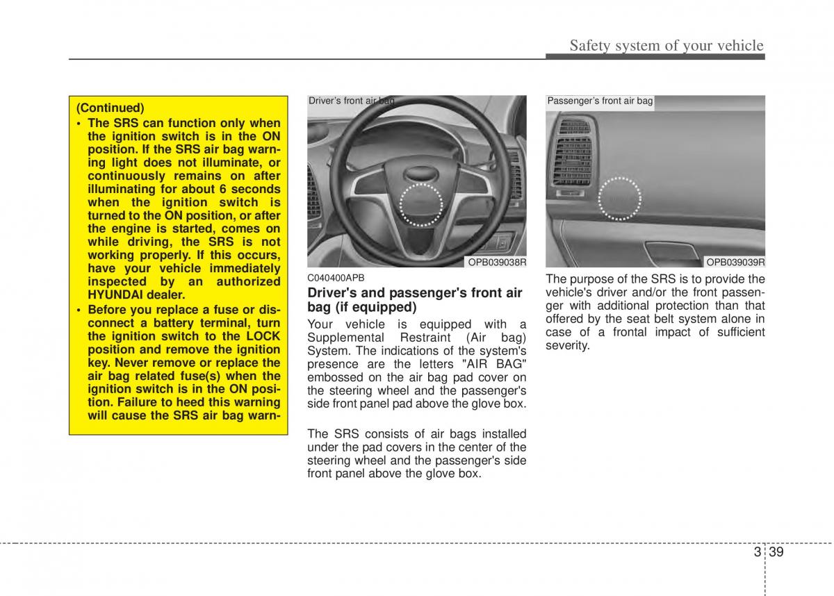 Hyundai i20 I 1 owners manual / page 58