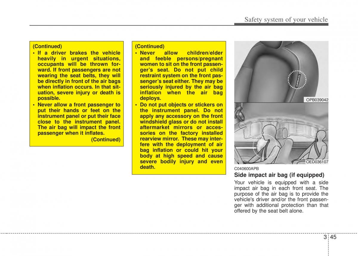 Hyundai i20 I 1 owners manual / page 64