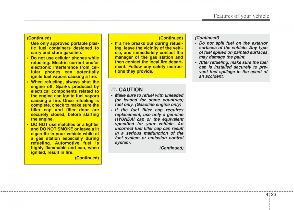 Hyundai i20 I 1 owners manual / page 98