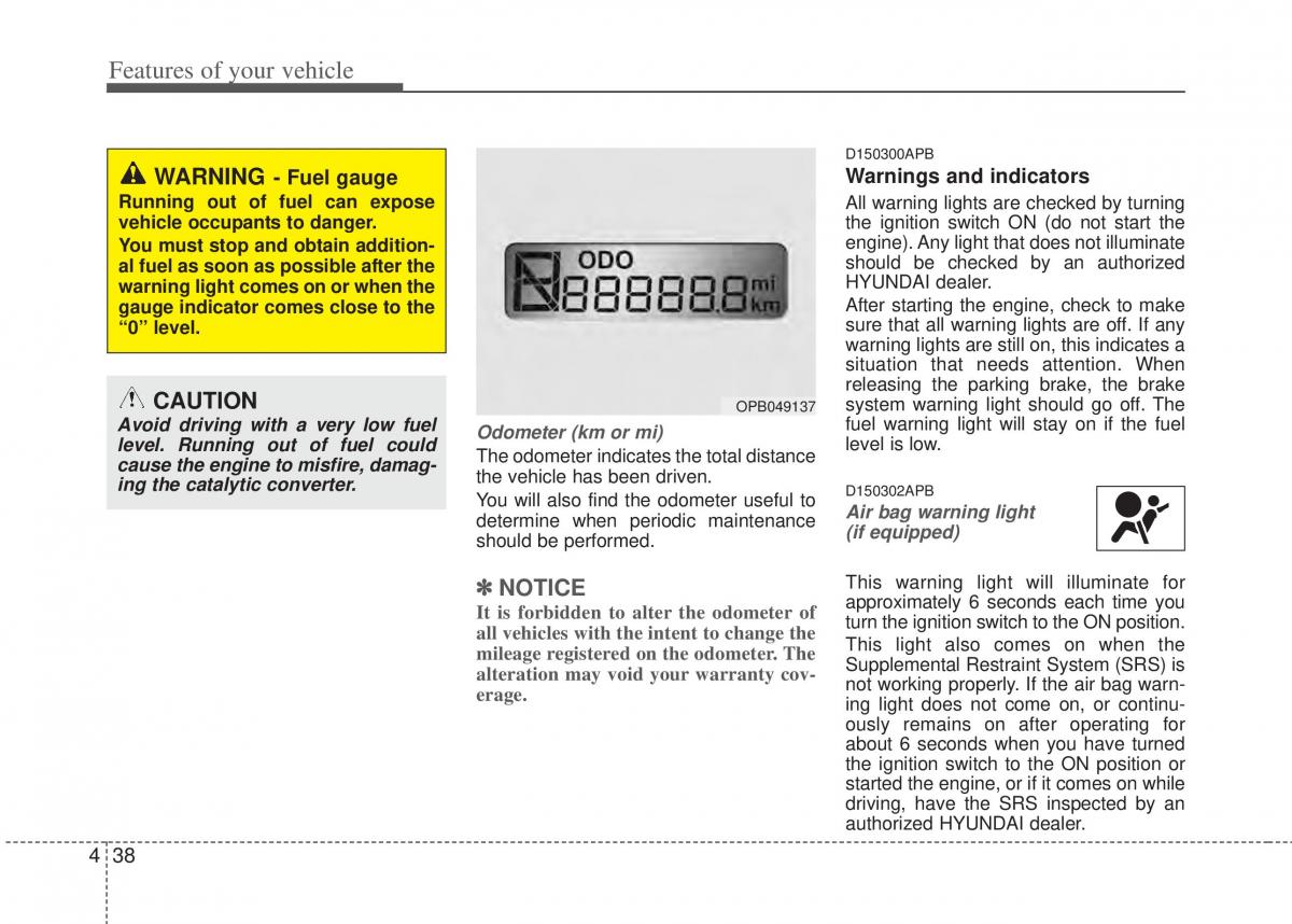 Hyundai i20 I 1 owners manual / page 113