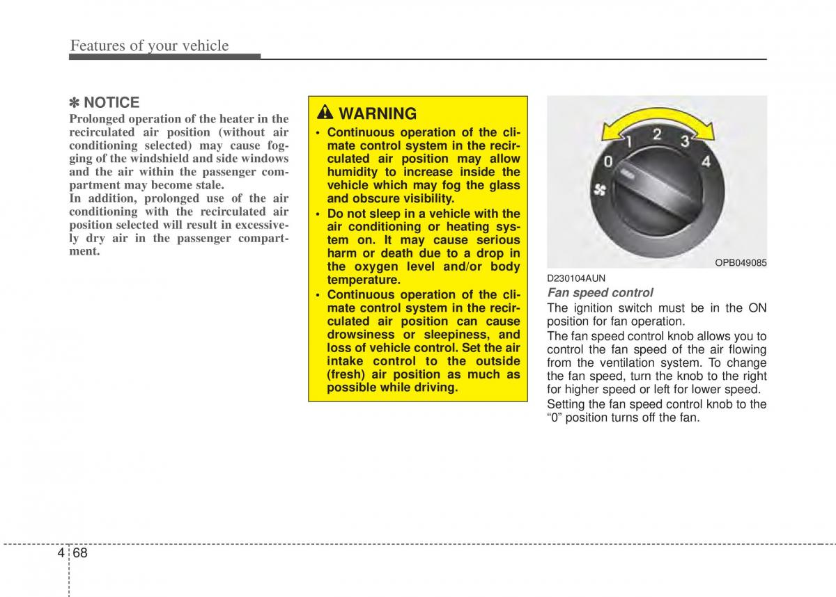 Hyundai i20 I 1 owners manual / page 143