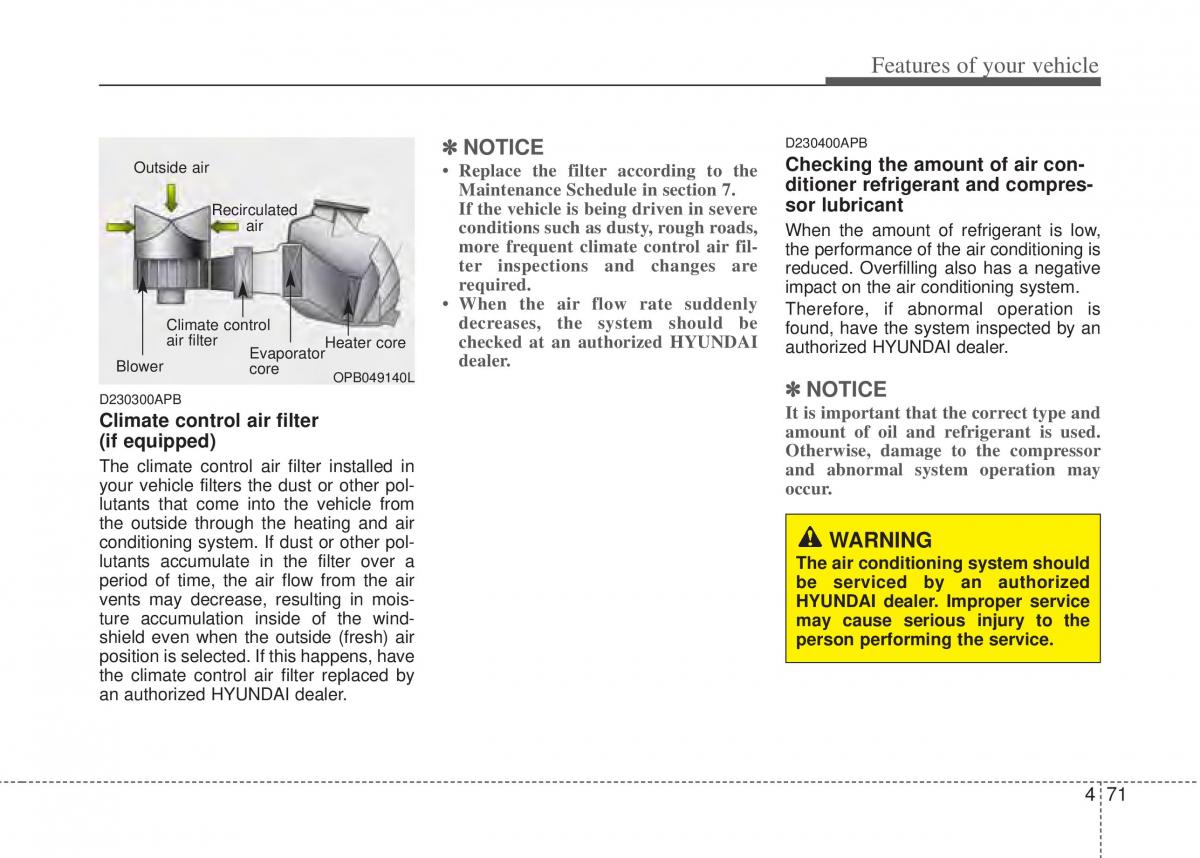 Hyundai i20 I 1 owners manual / page 146