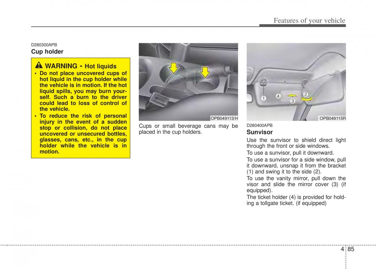 Hyundai i20 I 1 owners manual / page 160