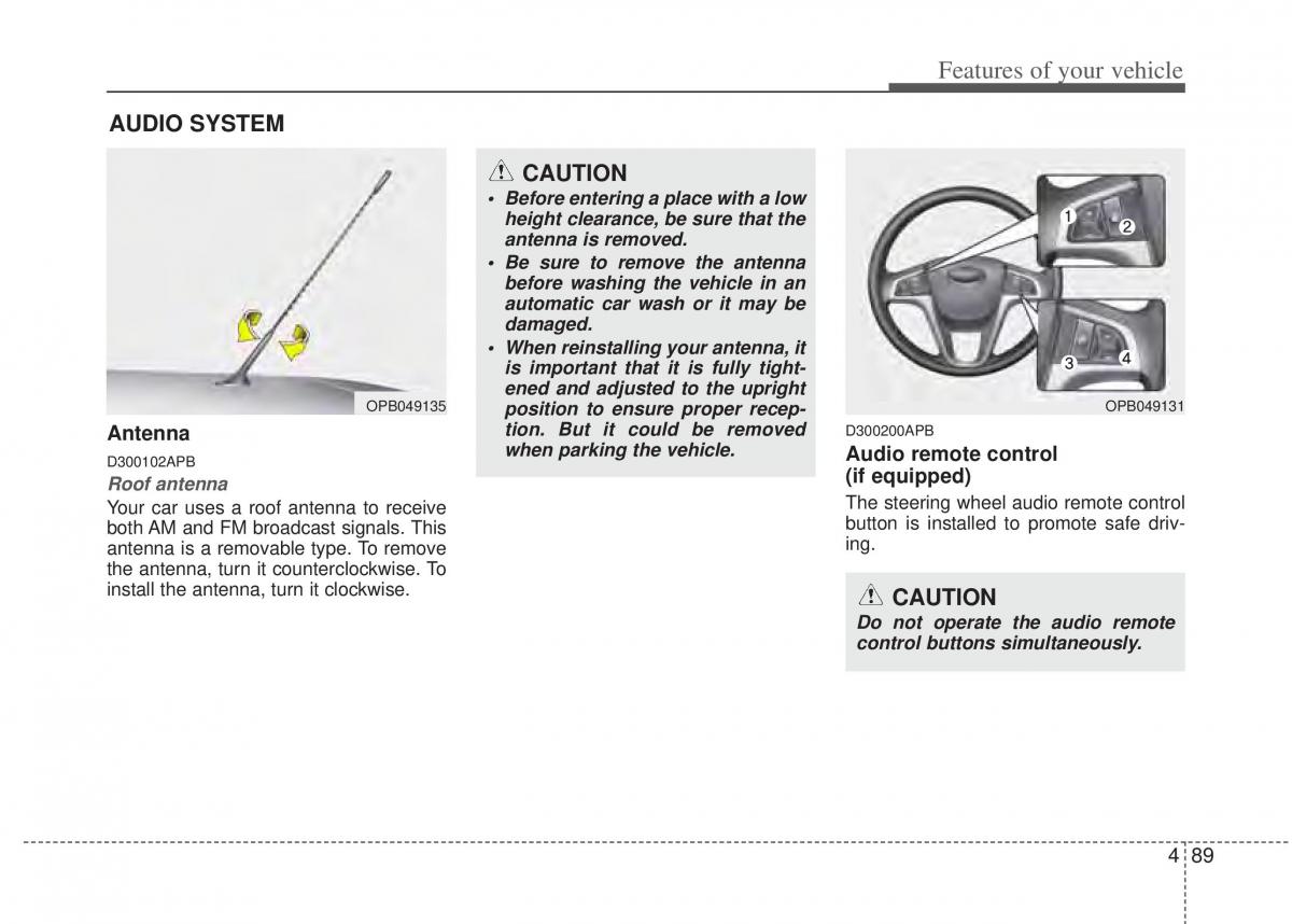 Hyundai i20 I 1 owners manual / page 164