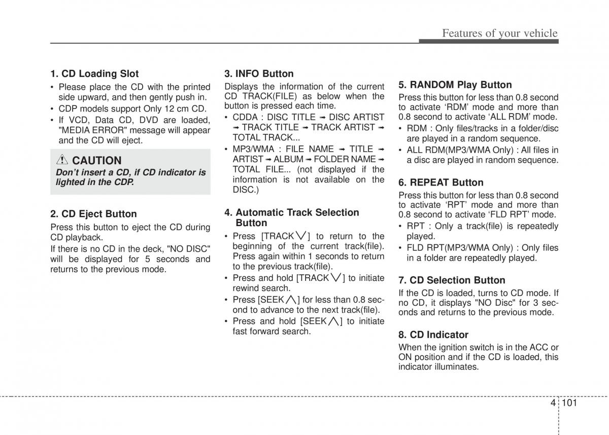 Hyundai i20 I 1 owners manual / page 176