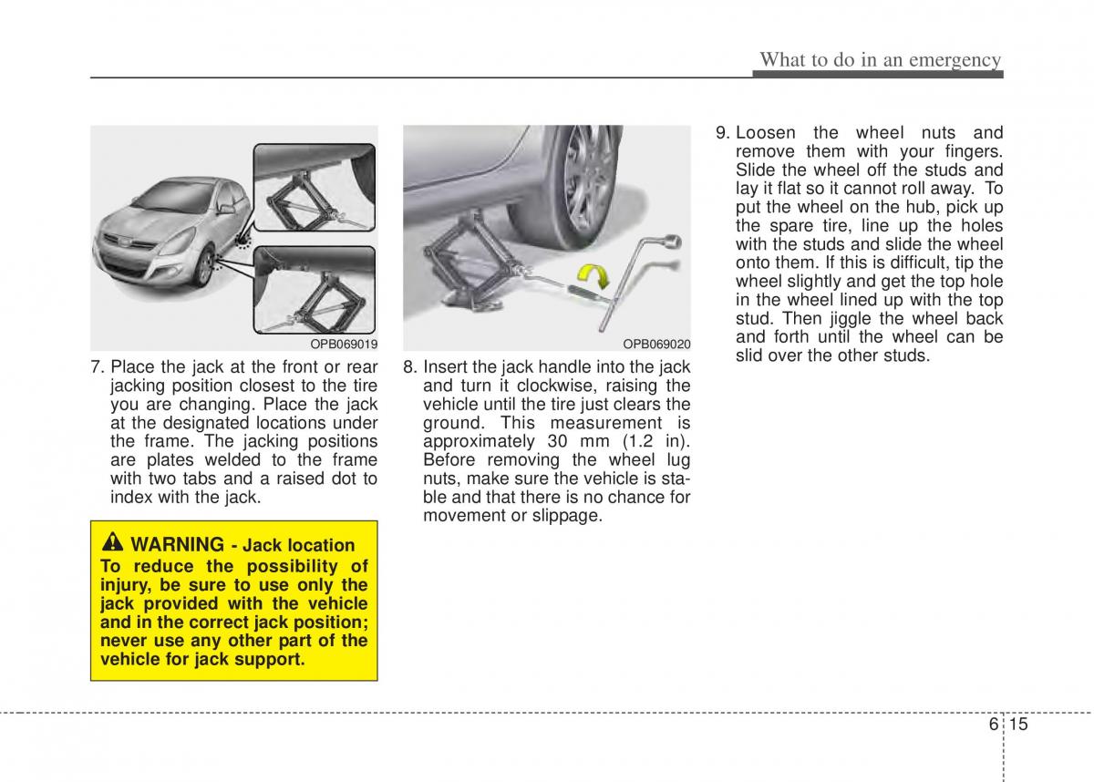 Hyundai i20 I 1 owners manual / page 246