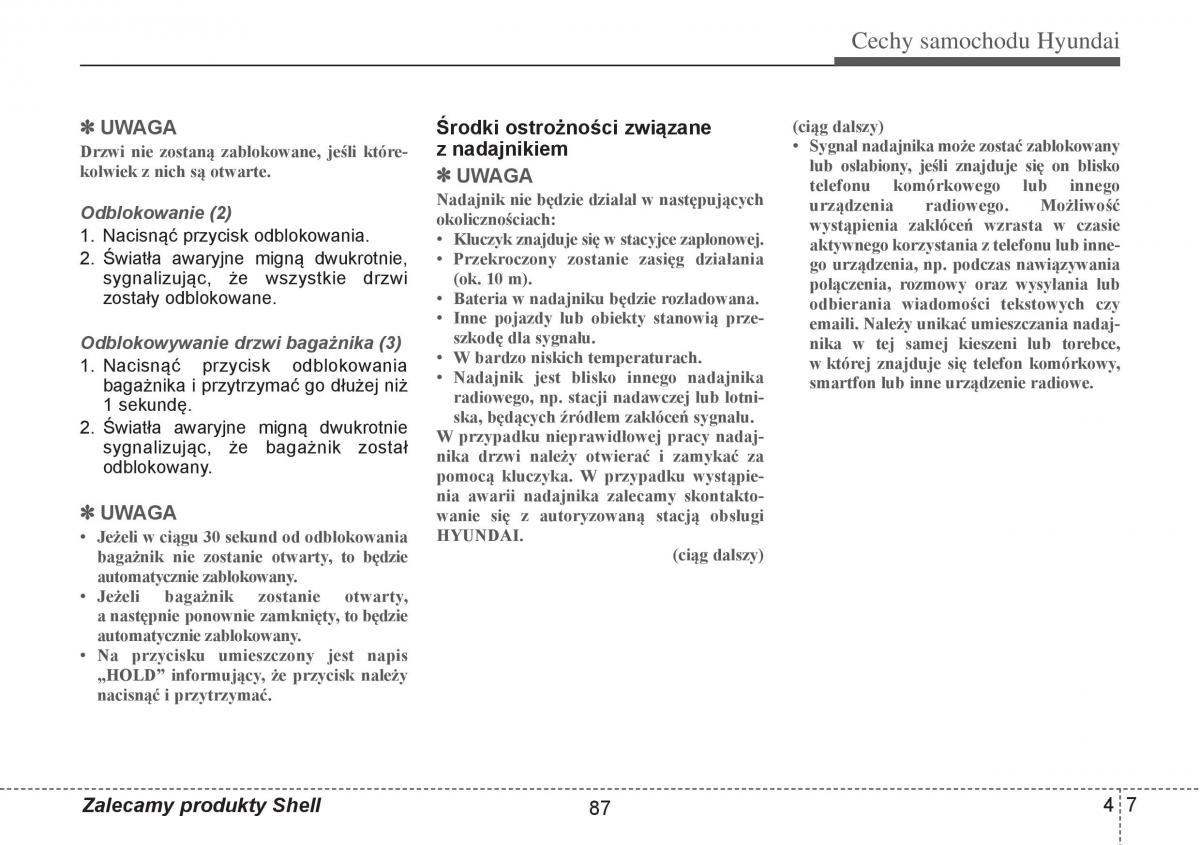 Hyundai i10 II 2 instrukcja obslugi / page 87