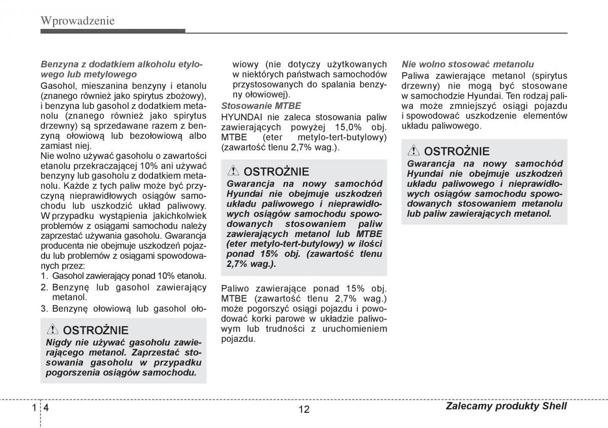 Hyundai i10 II 2 instrukcja obslugi / page 12