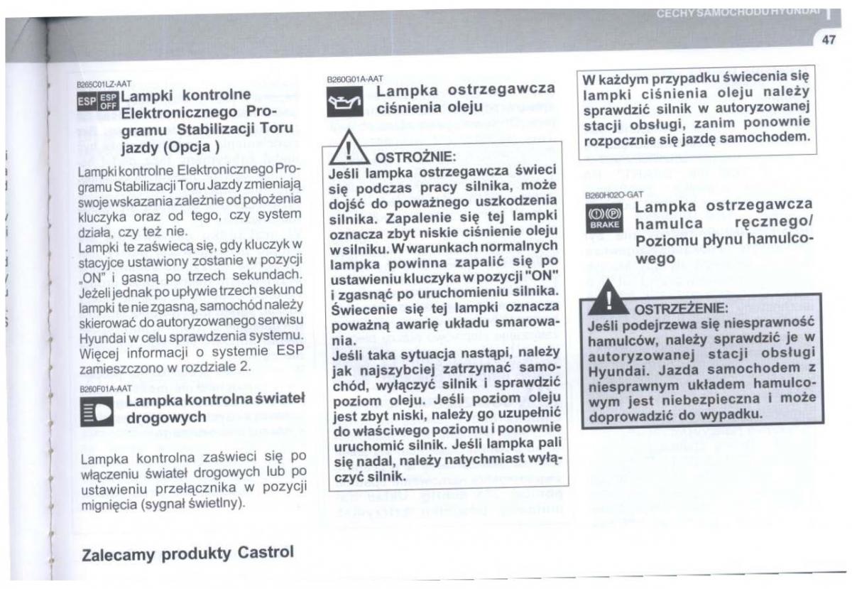 manual  Hyundai Tucson I 1 instrukcja / page 60