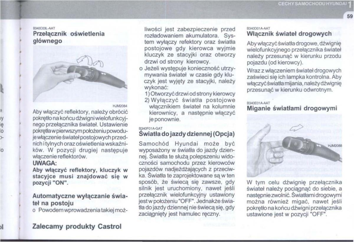 manual  Hyundai Tucson I 1 instrukcja / page 72