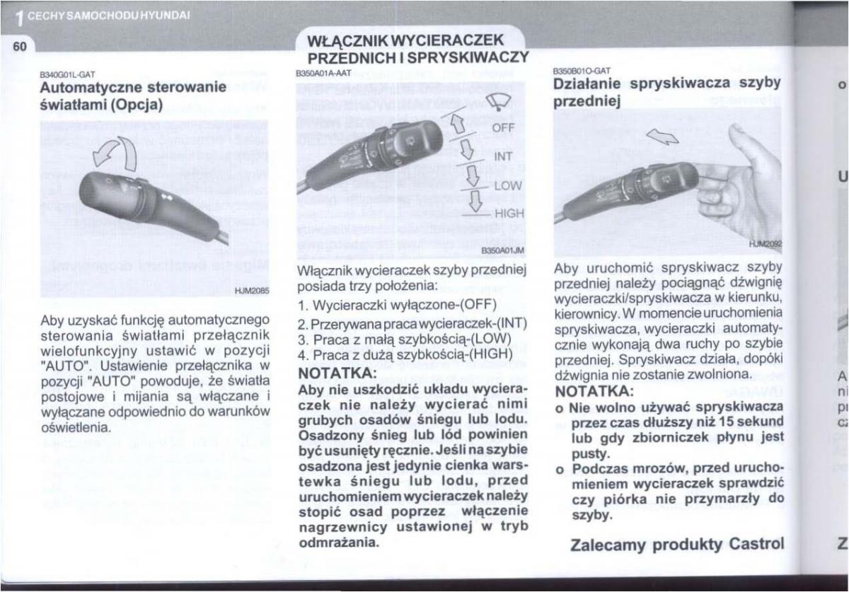 manual  Hyundai Tucson I 1 instrukcja / page 73