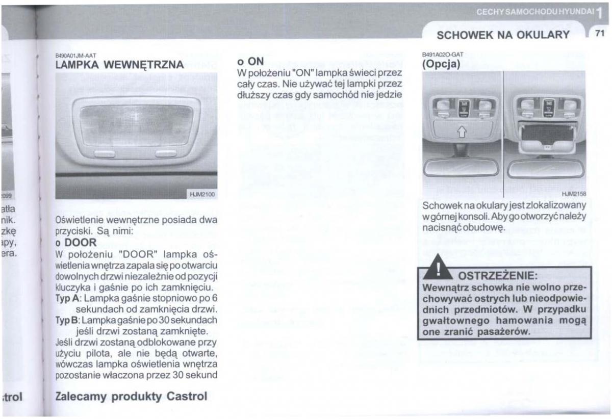 manual  Hyundai Tucson I 1 instrukcja / page 84