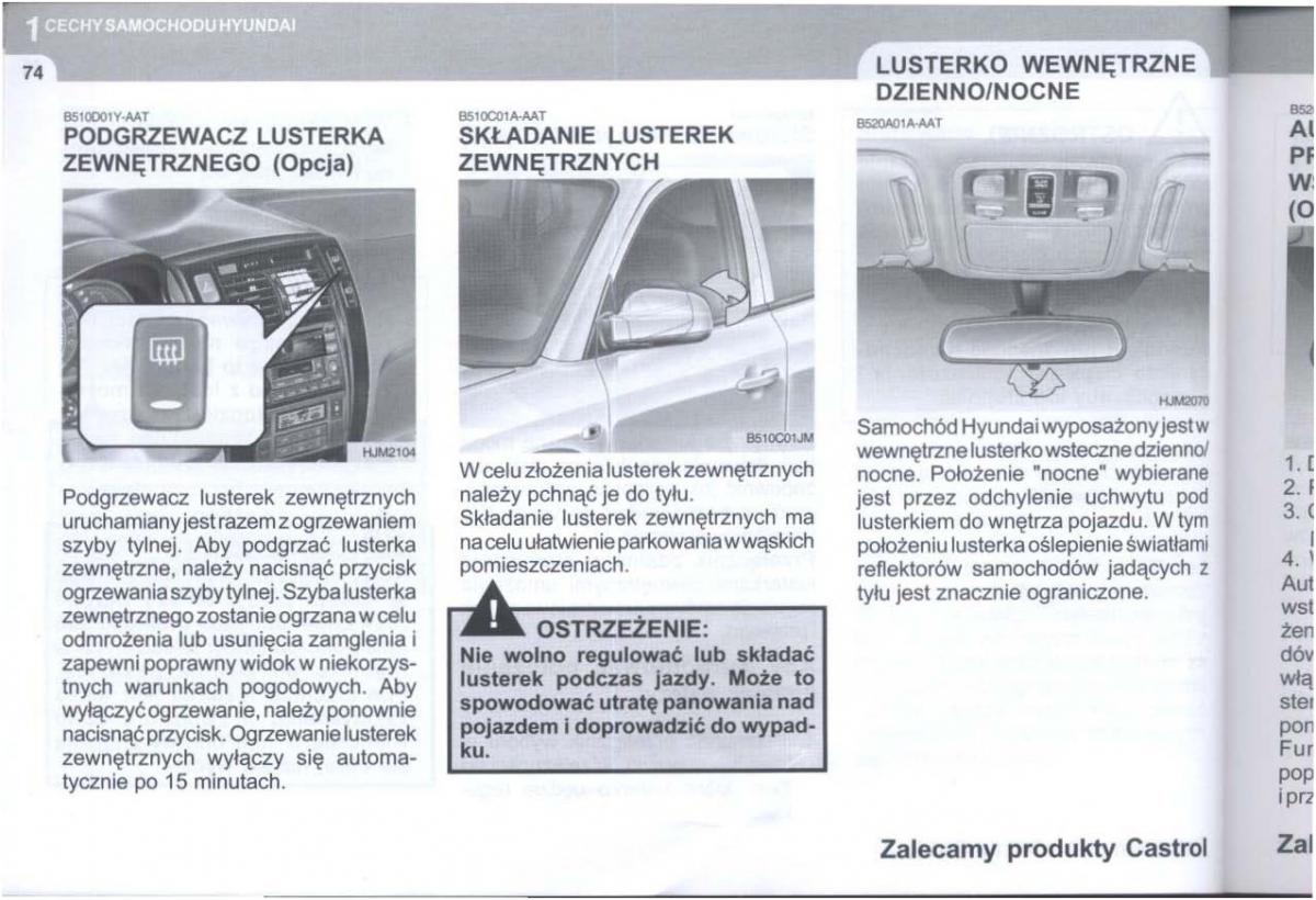 manual  Hyundai Tucson I 1 instrukcja / page 87