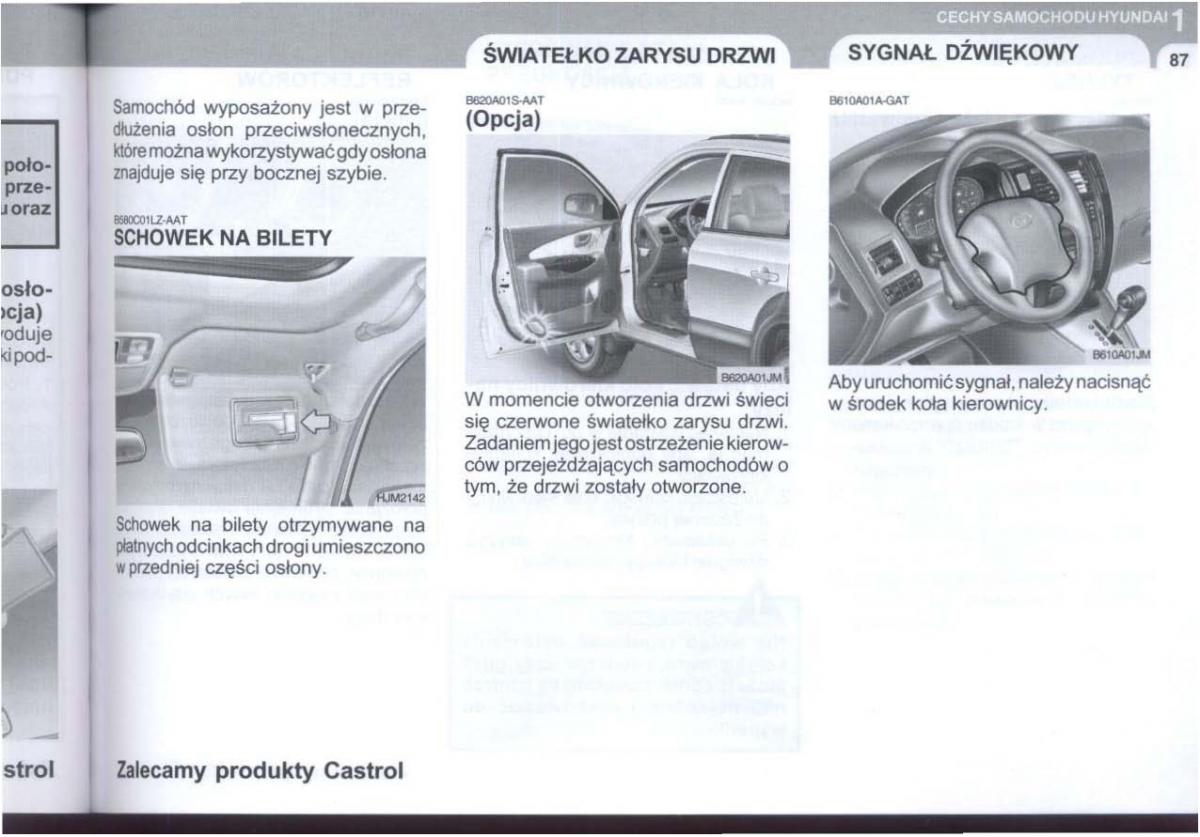 manual  Hyundai Tucson I 1 instrukcja / page 100