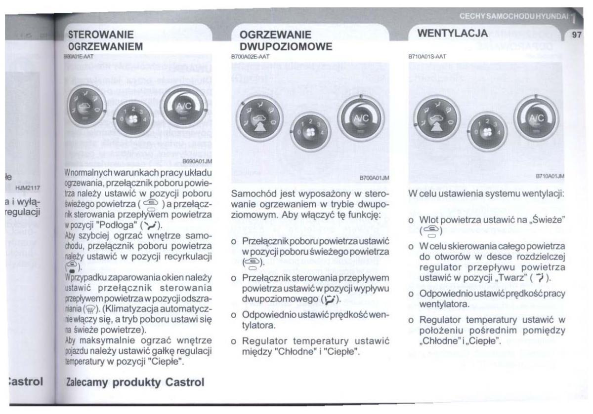 manual  Hyundai Tucson I 1 instrukcja / page 110