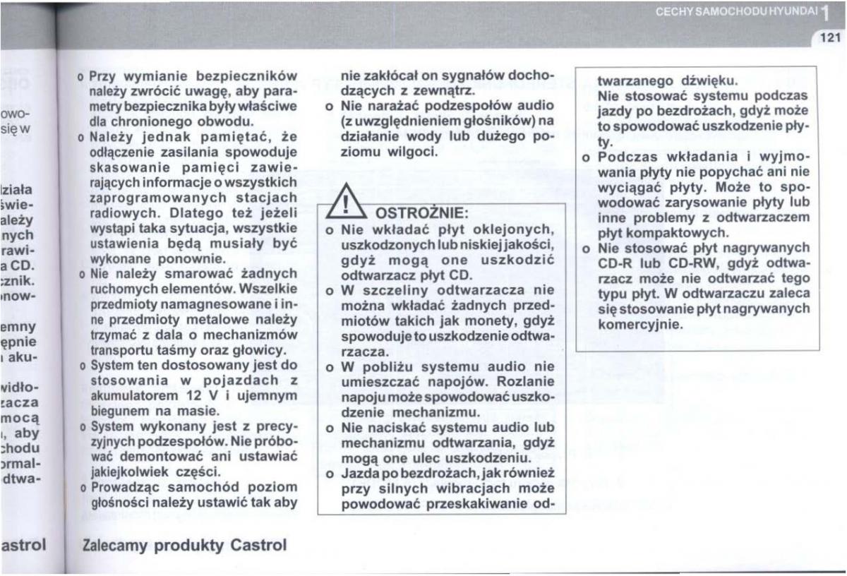 manual  Hyundai Tucson I 1 instrukcja / page 134