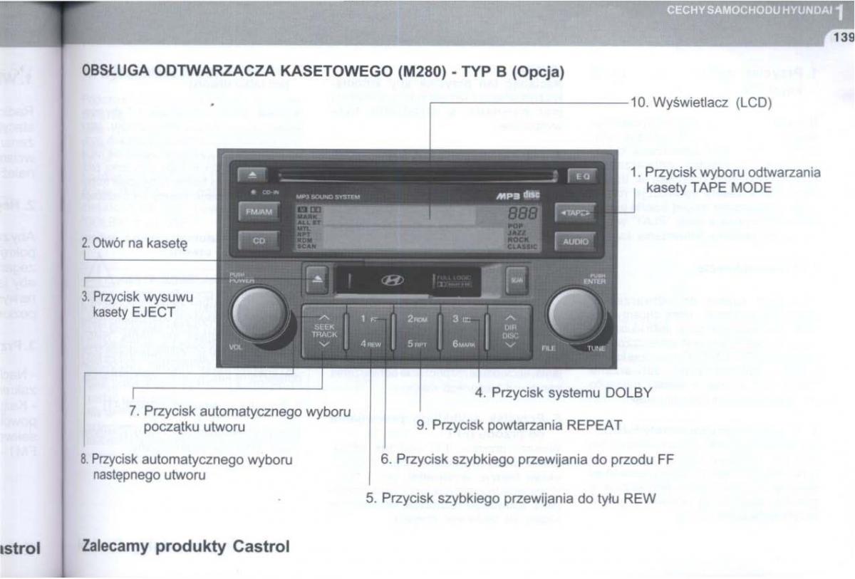 manual  Hyundai Tucson I 1 instrukcja / page 152