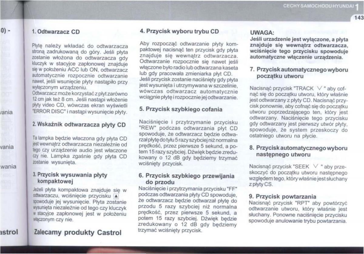 manual  Hyundai Tucson I 1 instrukcja / page 156