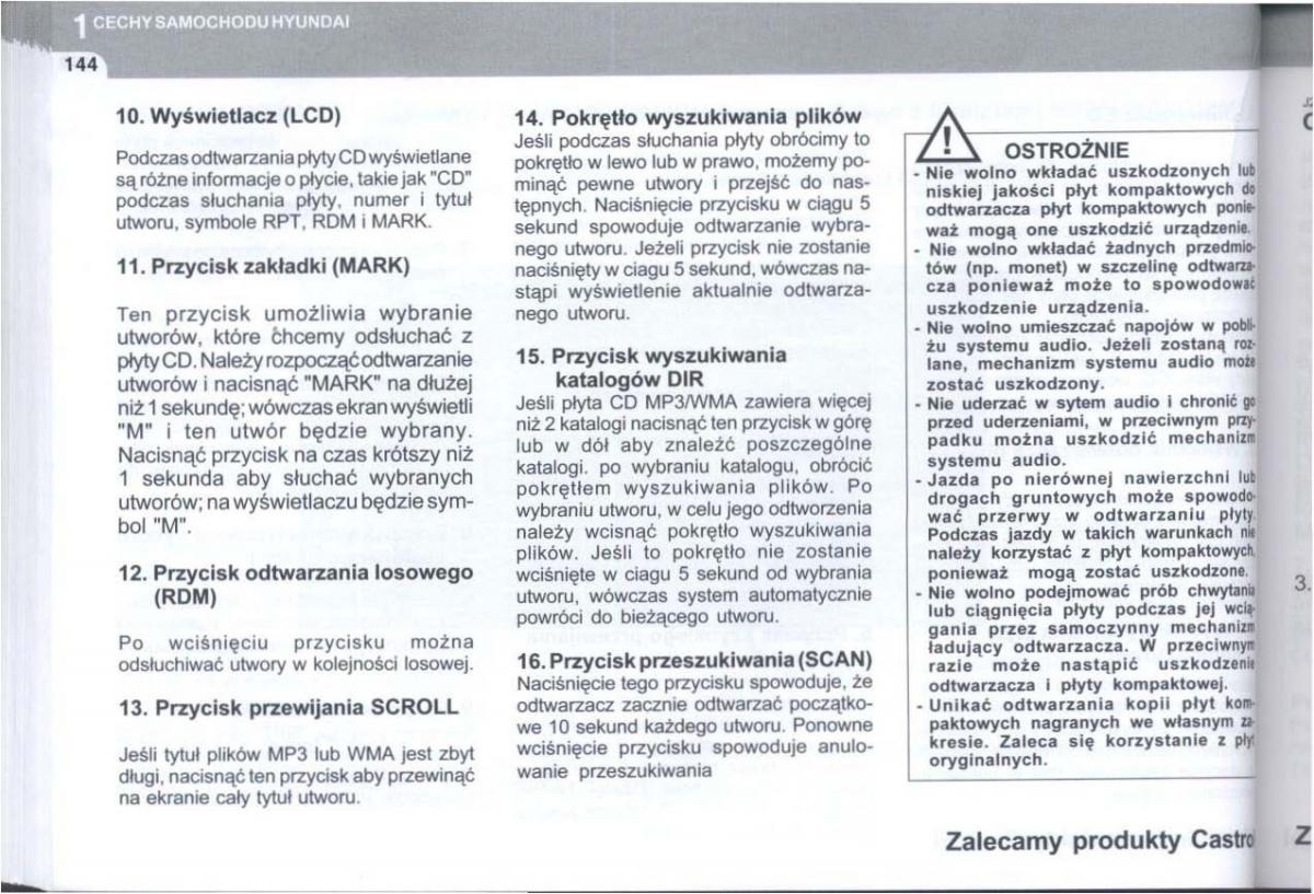 manual  Hyundai Tucson I 1 instrukcja / page 157