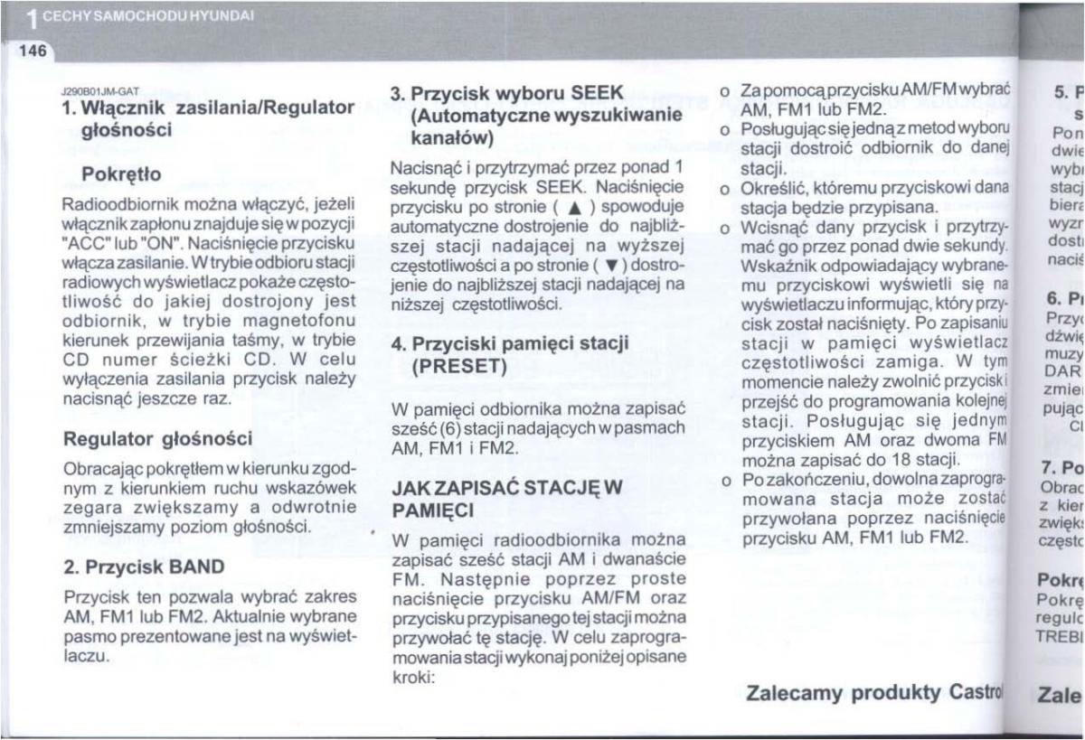 manual  Hyundai Tucson I 1 instrukcja / page 159