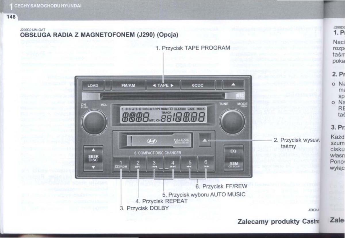 manual  Hyundai Tucson I 1 instrukcja / page 161