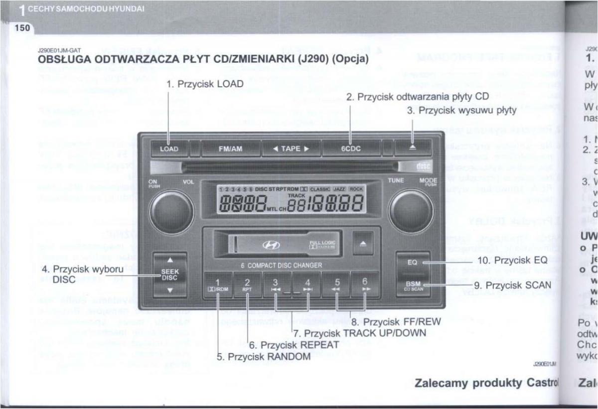 manual  Hyundai Tucson I 1 instrukcja / page 163