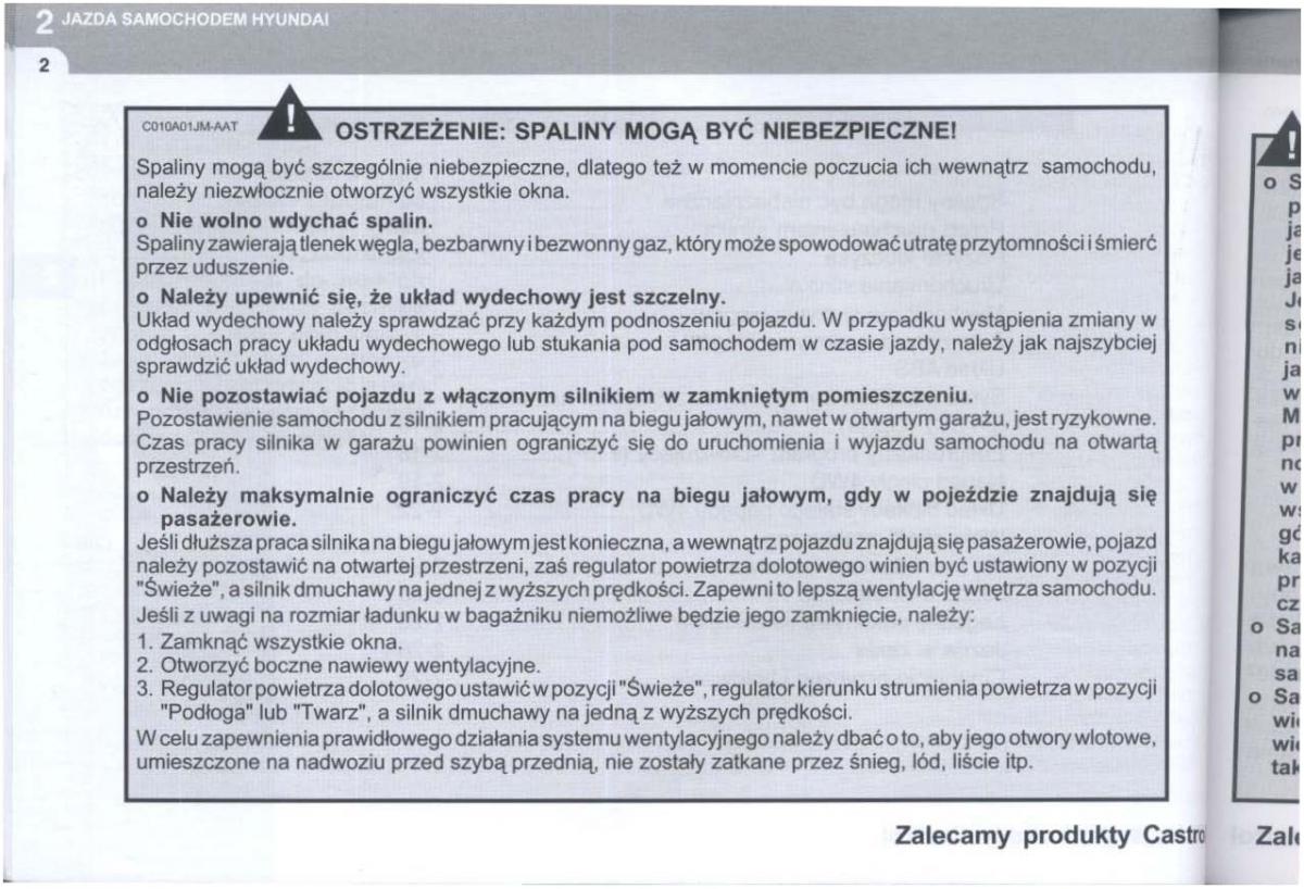 manual  Hyundai Tucson I 1 instrukcja / page 173