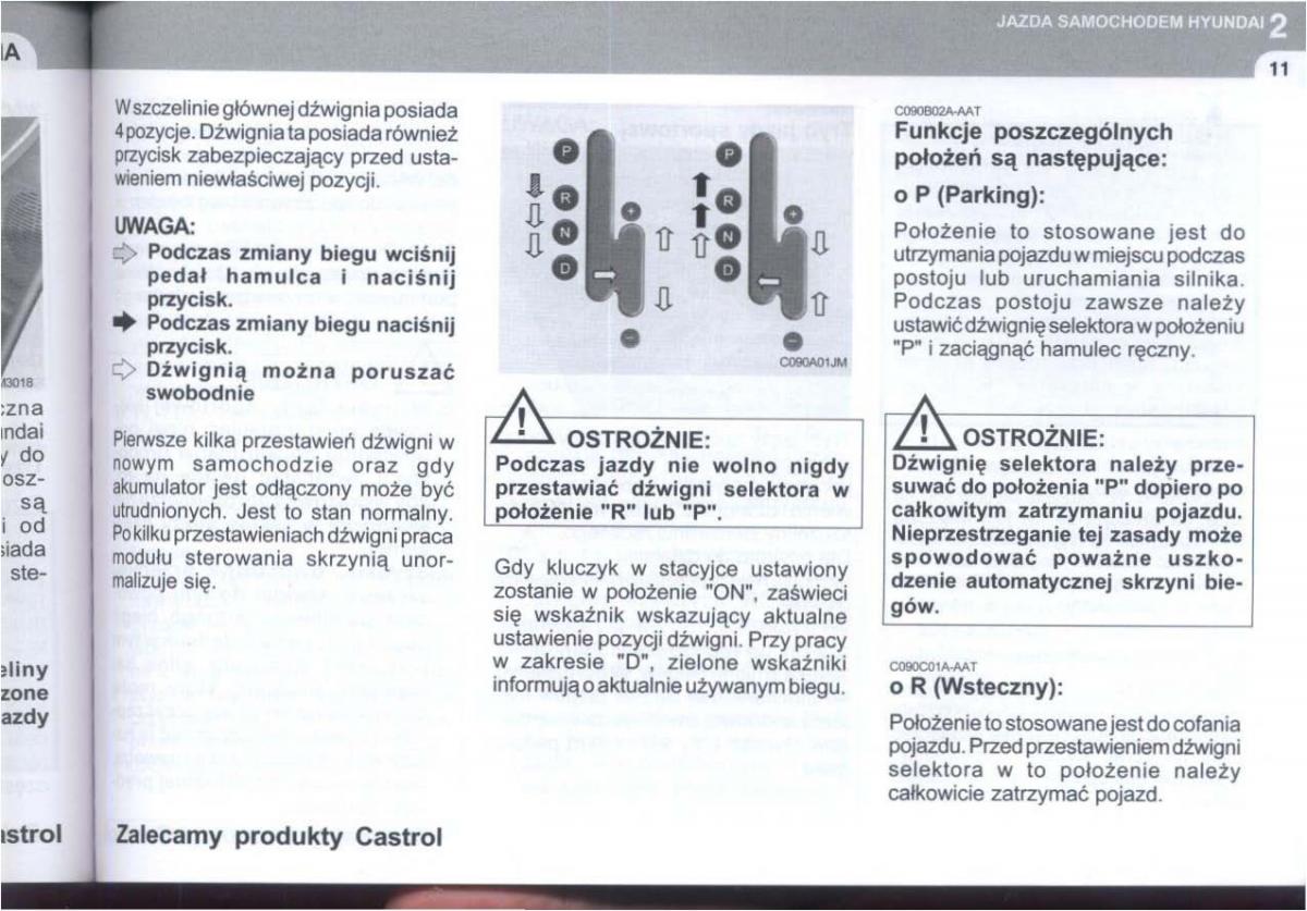 manual  Hyundai Tucson I 1 instrukcja / page 182