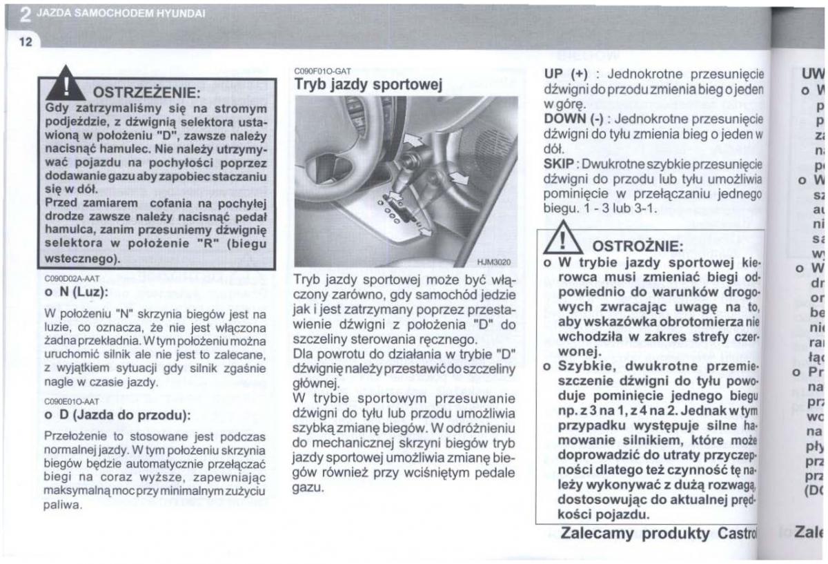 manual  Hyundai Tucson I 1 instrukcja / page 183