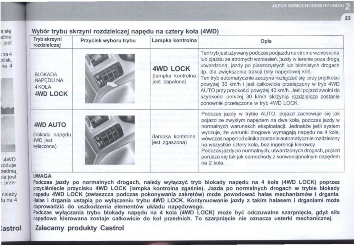 manual  Hyundai Tucson I 1 instrukcja / page 194