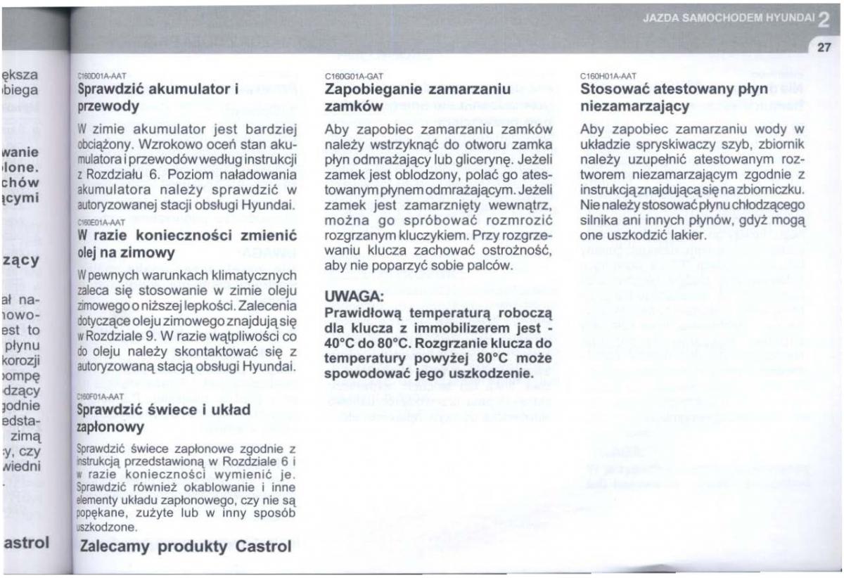 manual  Hyundai Tucson I 1 instrukcja / page 198