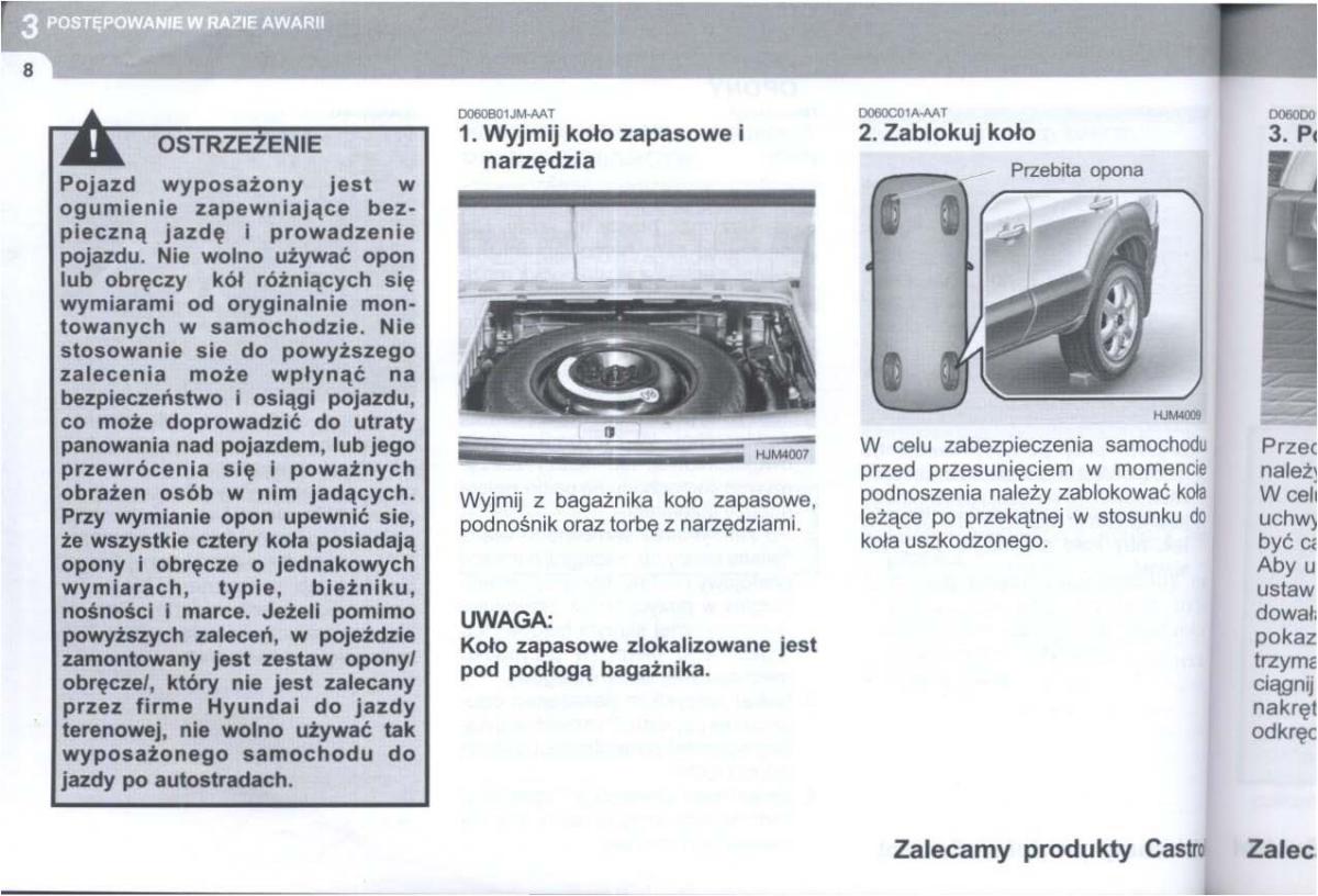 manual  Hyundai Tucson I 1 instrukcja / page 213