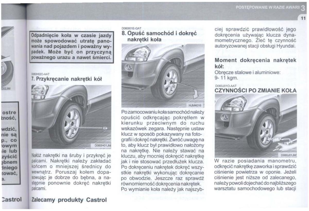 manual  Hyundai Tucson I 1 instrukcja / page 216