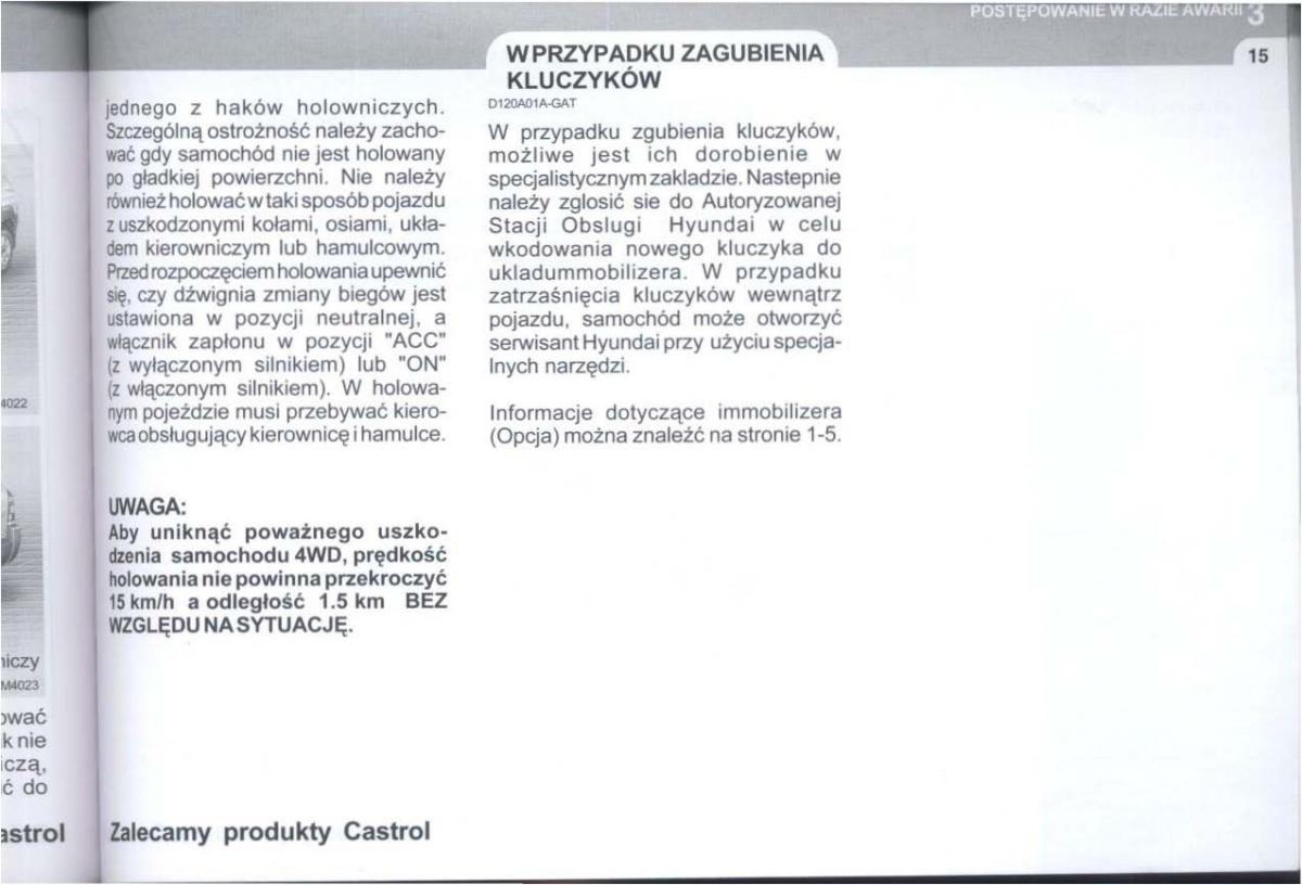 manual  Hyundai Tucson I 1 instrukcja / page 220