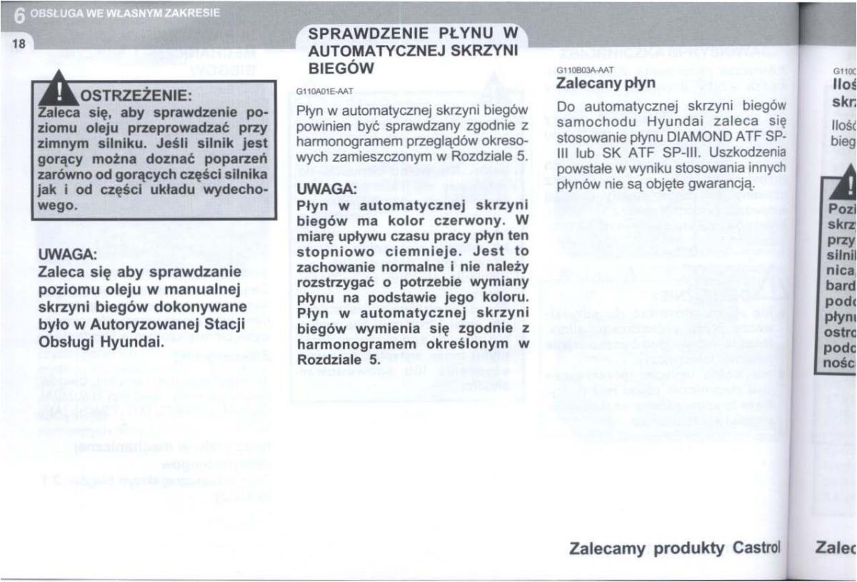 manual  Hyundai Tucson I 1 instrukcja / page 259