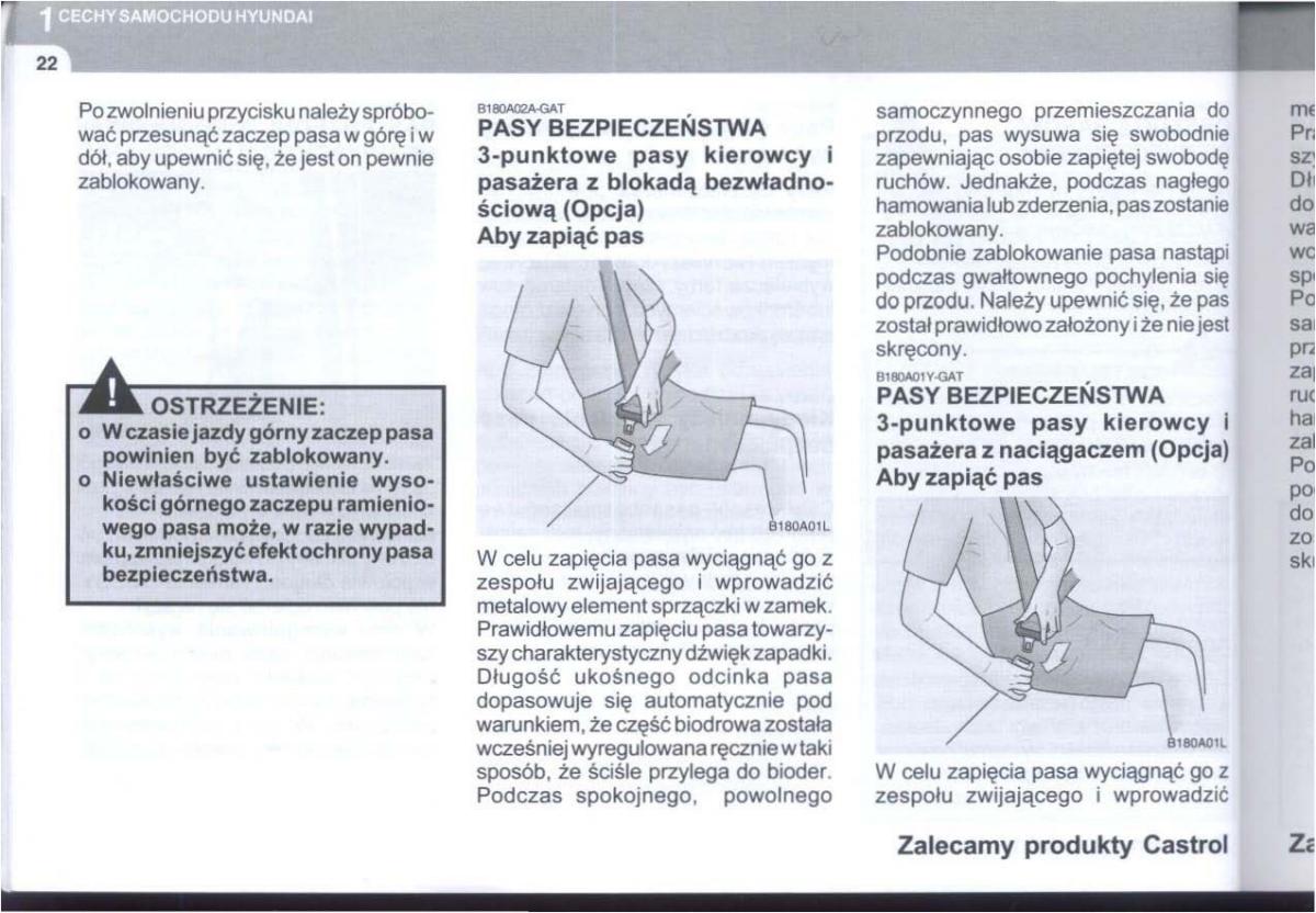 manual  Hyundai Tucson I 1 instrukcja / page 35