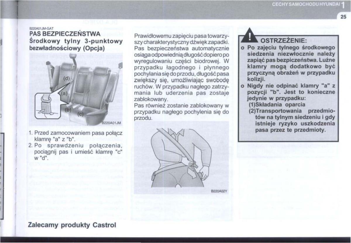 manual  Hyundai Tucson I 1 instrukcja / page 38