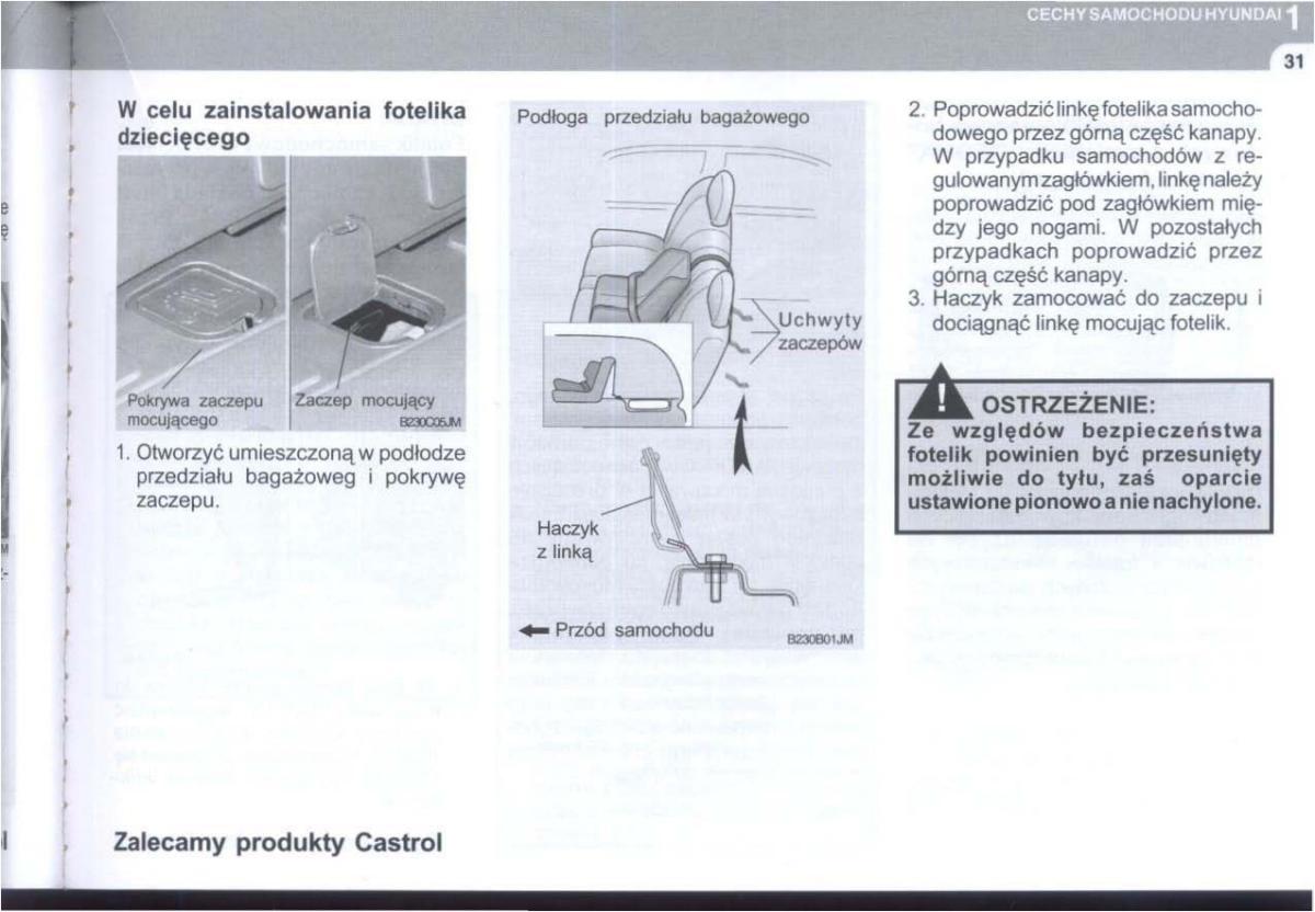 manual  Hyundai Tucson I 1 instrukcja / page 44