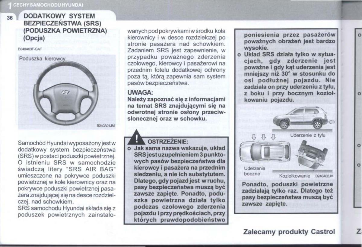 manual  Hyundai Tucson I 1 instrukcja / page 49