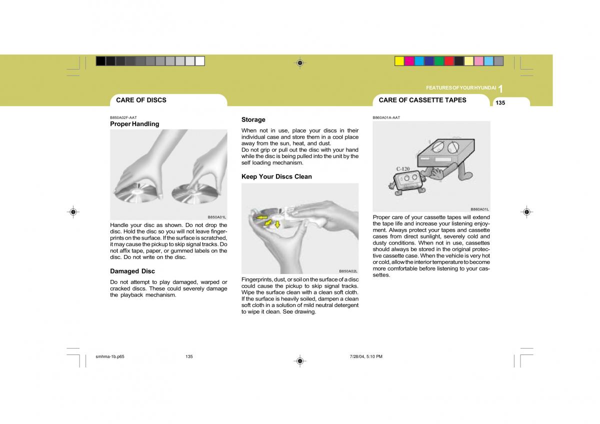 Hyundai Santa Fe I 1 owners manual / page 146