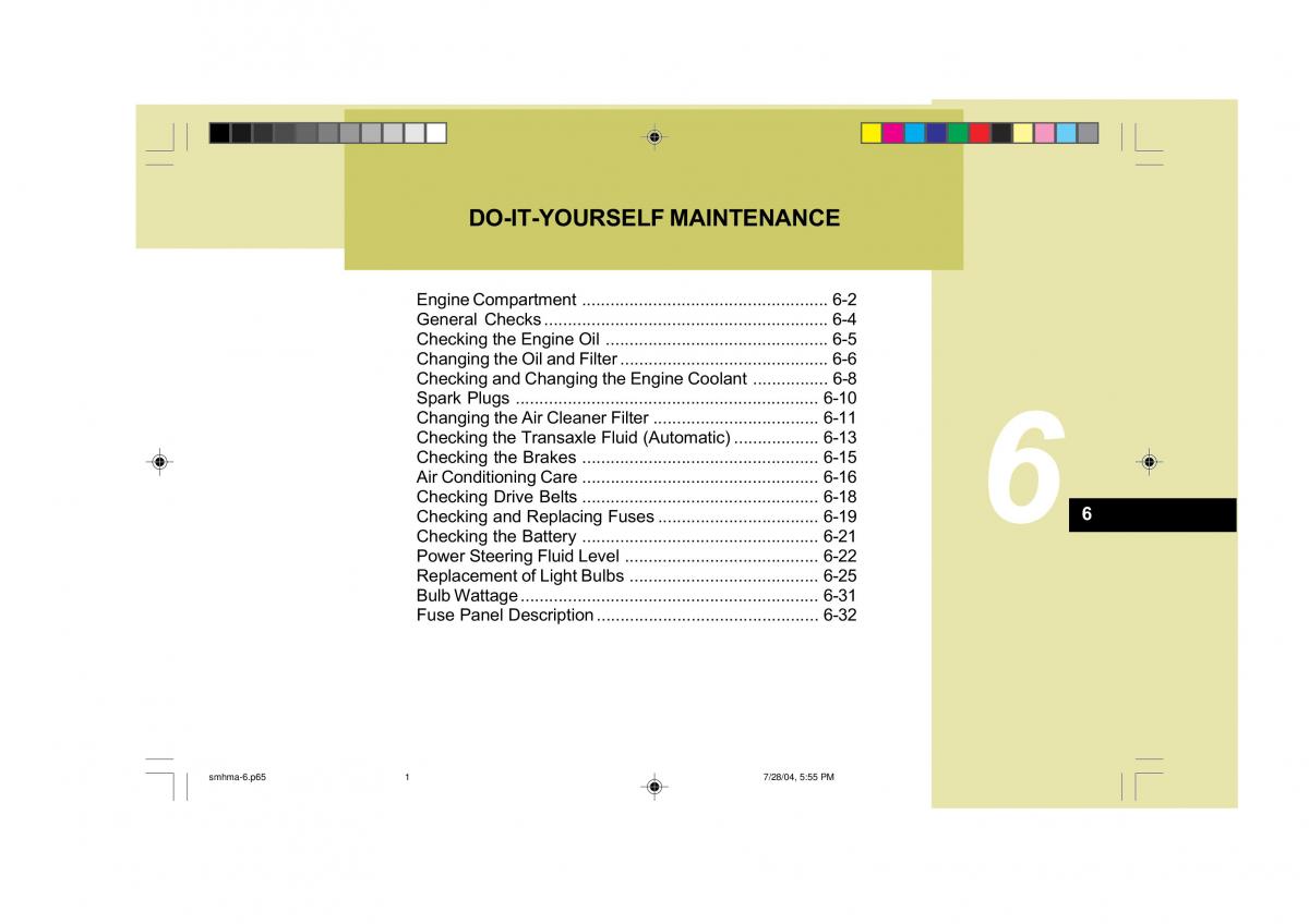 Hyundai Santa Fe I 1 owners manual / page 211