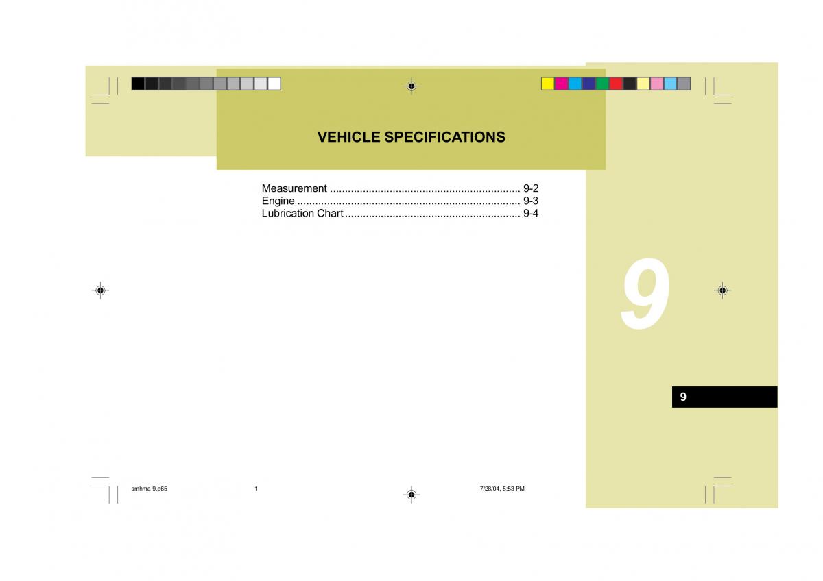 Hyundai Santa Fe I 1 owners manual / page 263